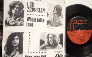 7" single :  Led Zeppelin :  WHOLE LOTTA LOVE ( SIS POSTIKUL