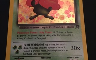 Dark Vileplume - Holo Rare 13/82 Team Rocket Pokemon