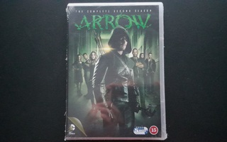 DVD: Arrow, 2 Kausi. 5xDVD (2013-2014).  UUSI AVAAMATON
