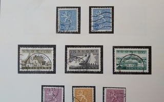 1963 Suomi postimerkki 14 kpl