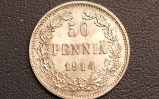 50 penniä 1914 II #1663