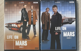 Life on Mars (2006-2007) koko palkittu sarja (4DVD)