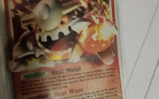 Pokemon Heatran Lv. X D&P Stormfront Ultra Rare 97/100 card