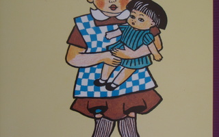 Astrid Lindgren lapsi ja nukke erikoisleima 1987