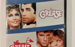 (SL) 2 DVD) Grease (1978) 1 ja 2 & Grease 2 (1982)