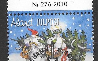 2010 Åland Joulu Julpost design Inge Löök o