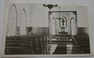 Porvoo, Betel-kirkko, sisäkuva, vanha mv pk, p. 1941
