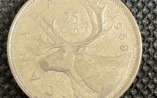Hopea (.500) Canada 25 Cents 1968
