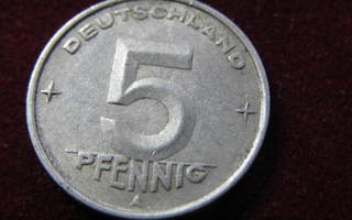 5 pfenning 1950A DDR