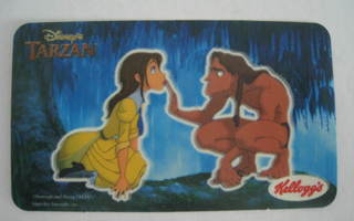  Tarzan keräilykuva Disney Kellogg’s