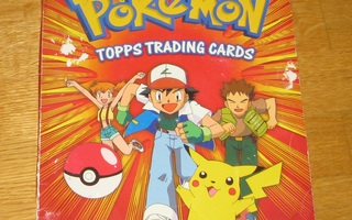 Pokemon Topps Trading cards TV Animation Edition Nintendo