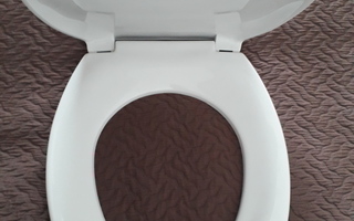 WC -istuimen kansi (käyttämätön), tukevarakenteinen
