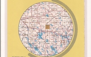 Peruskartta 1:20 000 Lahnajoki