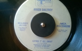 Roger Daltrey - Giving It All Away 7" Single