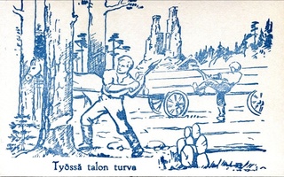 Työssä talon turva, käyttämätön