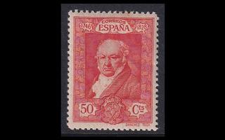 Espanja 476 ** Francisco de Goya 50 C (1930)