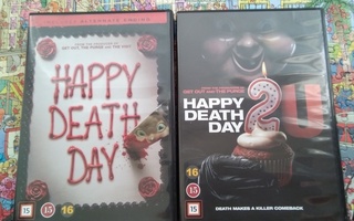 Happy death Day dvd molemmat osat