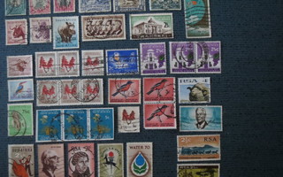 Etelä-Afrikka postimerkkilajitelma