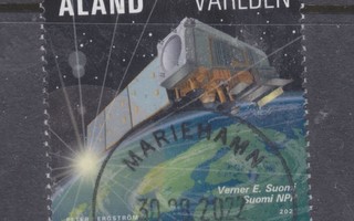 Åland 2021 satelliitti loistoleimalla.