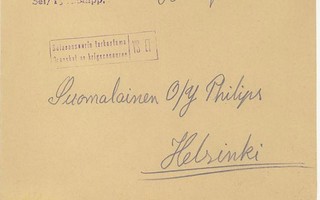 1940 Sei/Työkomppania kp-kirje