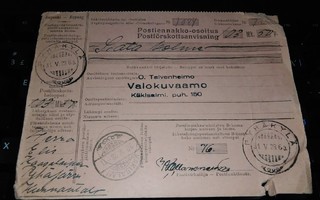 Käkisälmi Pyhäkylä Talvenheimo PEO 1928 PK150/10