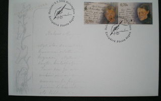 FDC Eurooppa kirje 1,40 € 9.5.2008 - LaPe 1895-1896