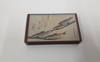 Tulitikkuaski, 1800 luvun kalat Japanista, isohko boksi