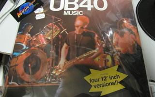 UB40 - MORE MUSIC 2LP HOLLANTI '83 PAINOS M-/M-