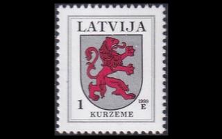 Latvia 371C_V ** Käyttösarja vaakuna 1 S -99 (1994)