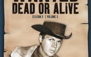 Wanted Dead Or Alive  -  Kausi 3  - Osa 2  -  (3 DVD)