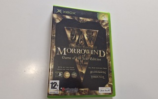 The Elder Scrolls 3 Morrowind GOTY CIB Xbox