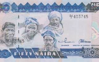 Nigeria 50 naira 2004