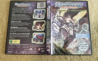 TRANSFORMERS ENERGON THE RETURN OF MEGATRON DVD