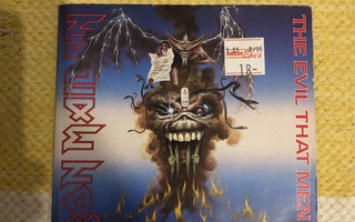 Iron Maiden: The Evil That Men Do. Gatefold. 1988.