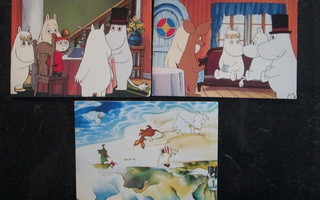 MUUMI KERÄILYKORTTI 1995 Moomin Characters