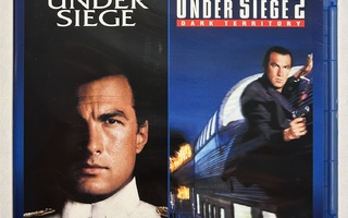 UNDER SIEGE / UNDER SIEGE 2 - Blu-ray, uusi