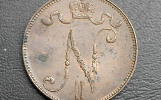 5 penniä 1899 #1397