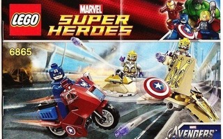 [ LEGO Manual ] 6865 Captain America's Avenging Cycle