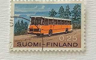 699/ 1971 Postilinja-auto o leimattu