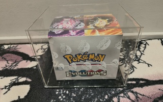 XY Evolutions theme deck display