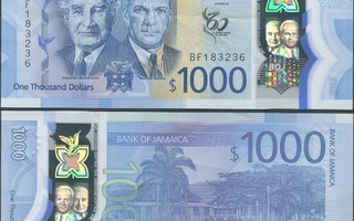 Jamaika 1000 Dollars 2022 (2023) Polymer BF183236