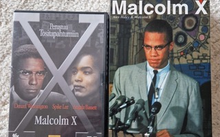 Malcolm X - kirja ja leffapaketti.