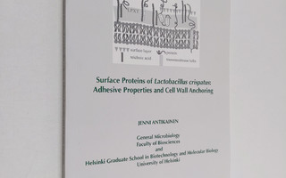 Jenni Antikainen : Surface Proteins of Lactobacillus Cris...