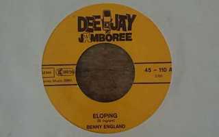 BENNY ENGLAND - Eloping/Some how 7"