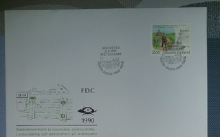 1990  Maalaiskirjekanto FDC