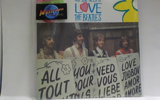 THE BEATLES - ALL YOU NEED IS LOVE EX+/M- 12" SINGLE