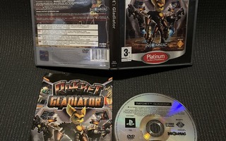 Ratchet Gladiator Platinum - Nordic PS2 CiB