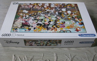 Walt Disney PALAPELI 6000 palaa (+ 3 muuta)