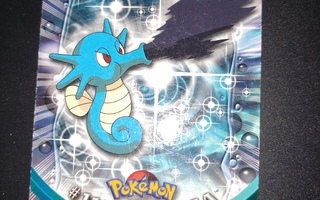 Horsea #116 Pokémon Blue Topps card