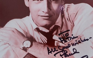 Paul Newman nimikirjoitus